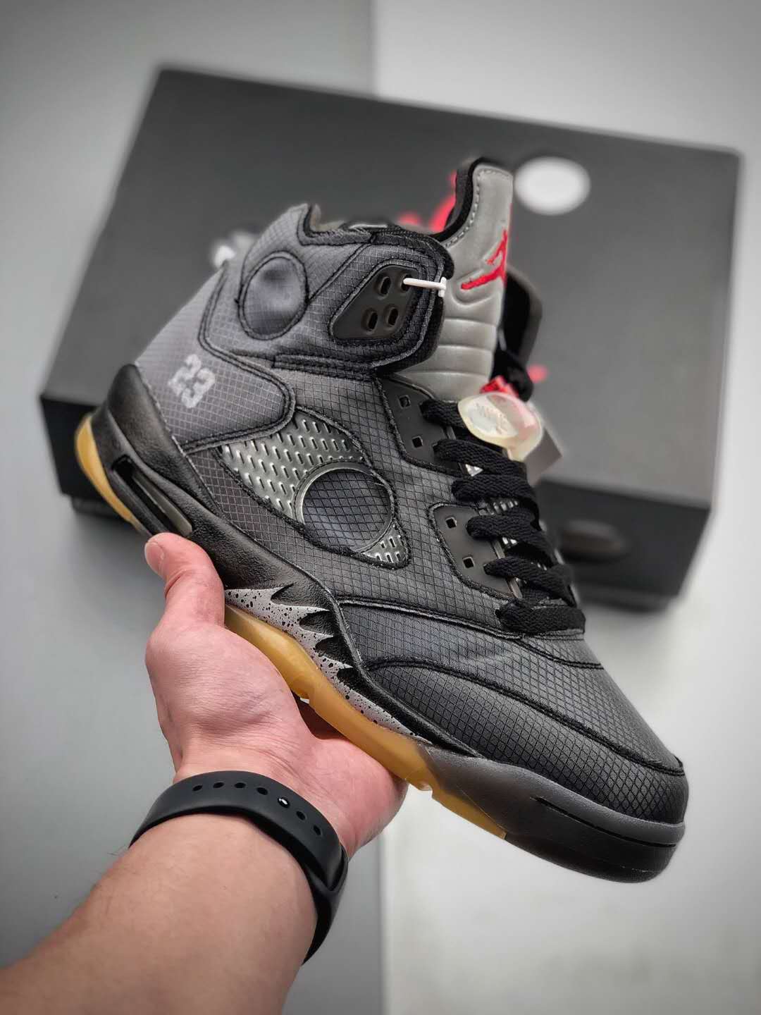 Off-White x Air Jordan 5 Retro SP 'Muslin' CT8480-001 - Limited Edition Sneakers