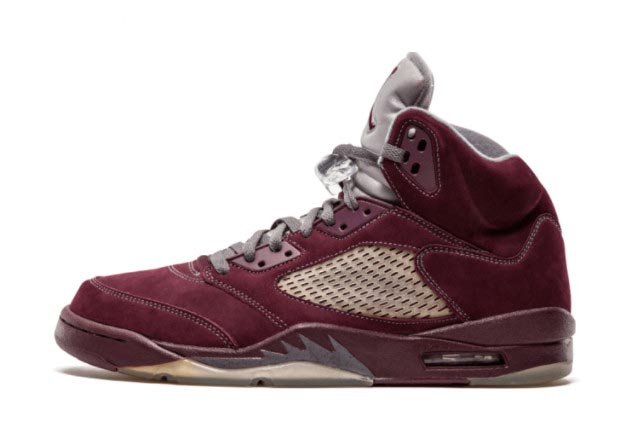 Air Jordan 5 'Burgundy' Deep Burgundy Sneakers - Shop Now!