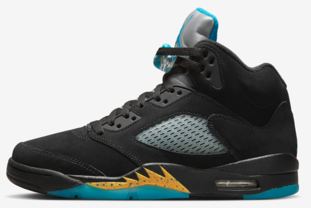 Air Jordan 5 Aqua Black/Aquatone-Taxi DD0587-047 | Shop Now!