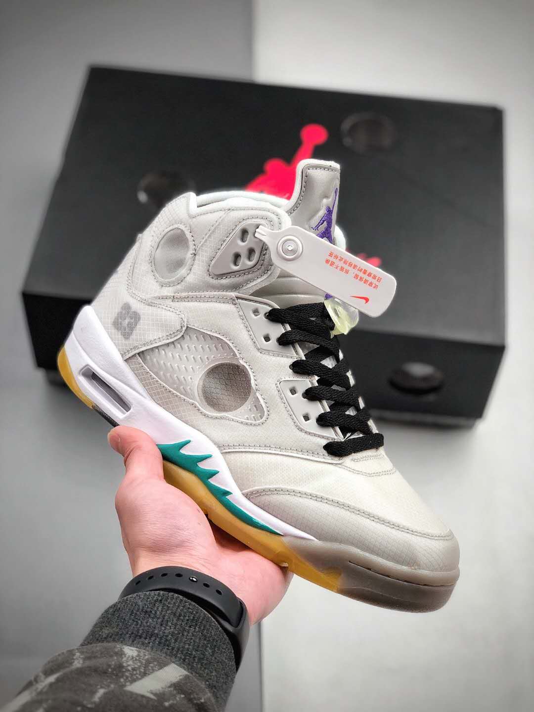 OFF WHITE x Air Jordan 5 Grey Green White | Complete Review & Buying Guide