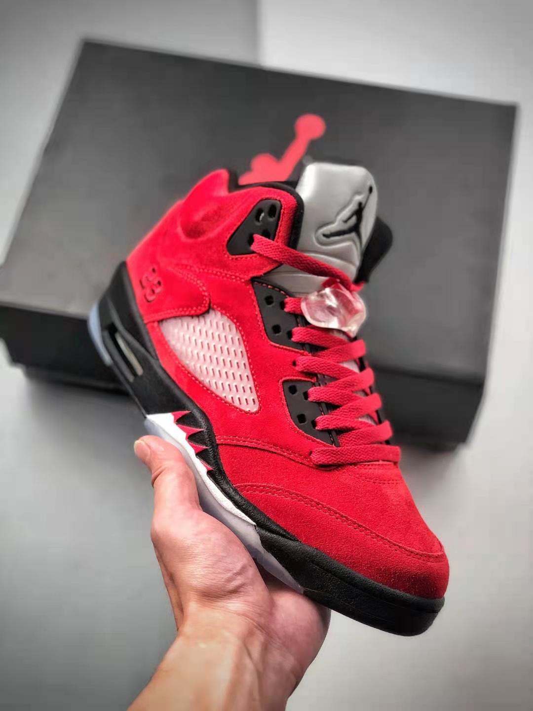 Air Jordan 5 Retro 'Raging Bull' 2021 - Premium Sneakers | Get Yours Now!