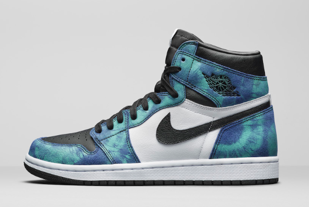 Air Jordan 1 High OG 'Tie-Dye' CD0461-100 - Stylish and Vibrant Sneakers
