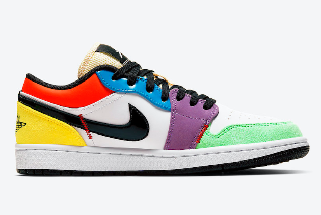 Air Jordan 1 Low 'Multicolor' CZ3572-104 - Stylish and Versatile Sneaker for Men - Limited Stock!
