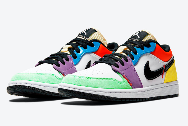 Air Jordan 1 Low 'Multicolor' CZ3572-104 - Stylish and Versatile Sneaker for Men - Limited Stock!