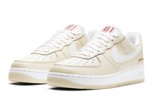 Nike Air Force 1 Low PRM 'Popcorn' CW2919-100 | Stylish and Comfy Sneakers