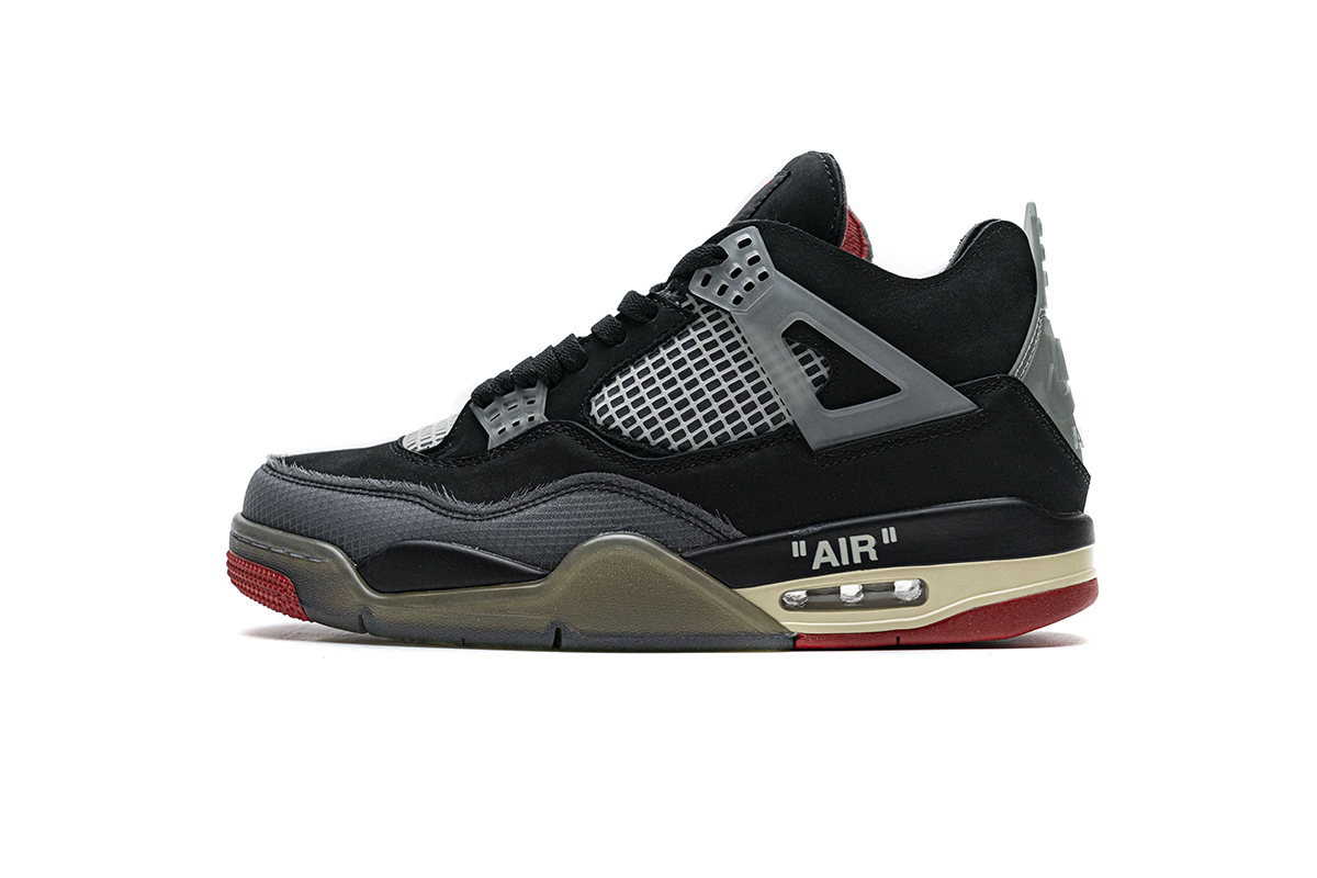 Off-White x Air Jordan 4 Retro CV9388-001: Coveted Collab for Sneakerheads