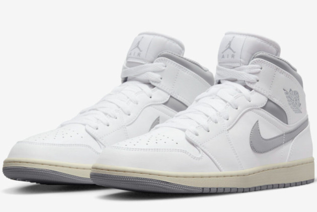 Air Jordan 1 Mid Vintage Grey - Premium Retro Sneakers