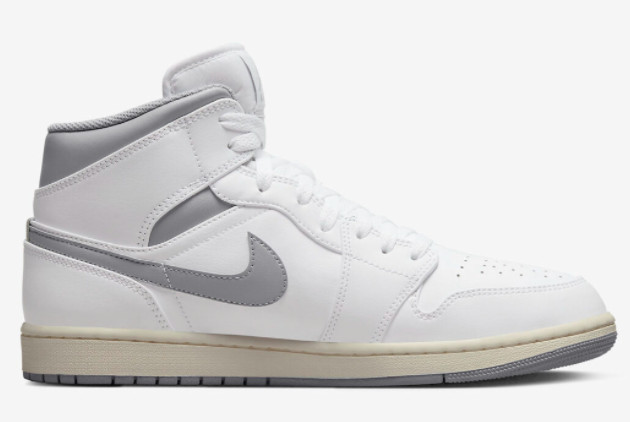 Air Jordan 1 Mid Vintage Grey - Premium Retro Sneakers