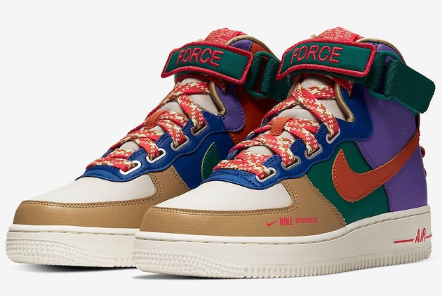 Nike Air Force 1 High Utility 'Force is Female' Multi-Color CQ4810-046 - Stylish and Empowering Sneakers