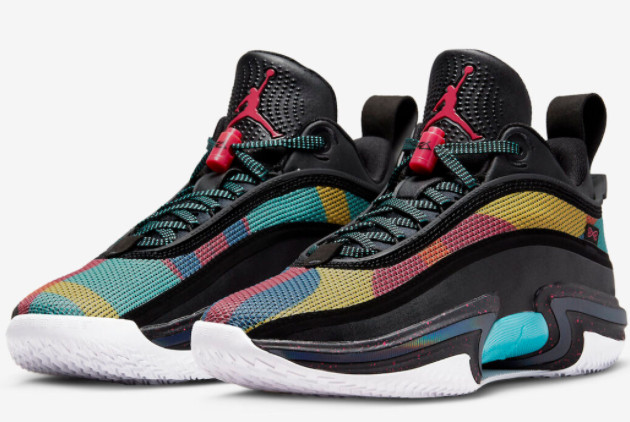 Air Jordan 36 Low 'Multi-Color' Black/Washed Teal - Shop Now!