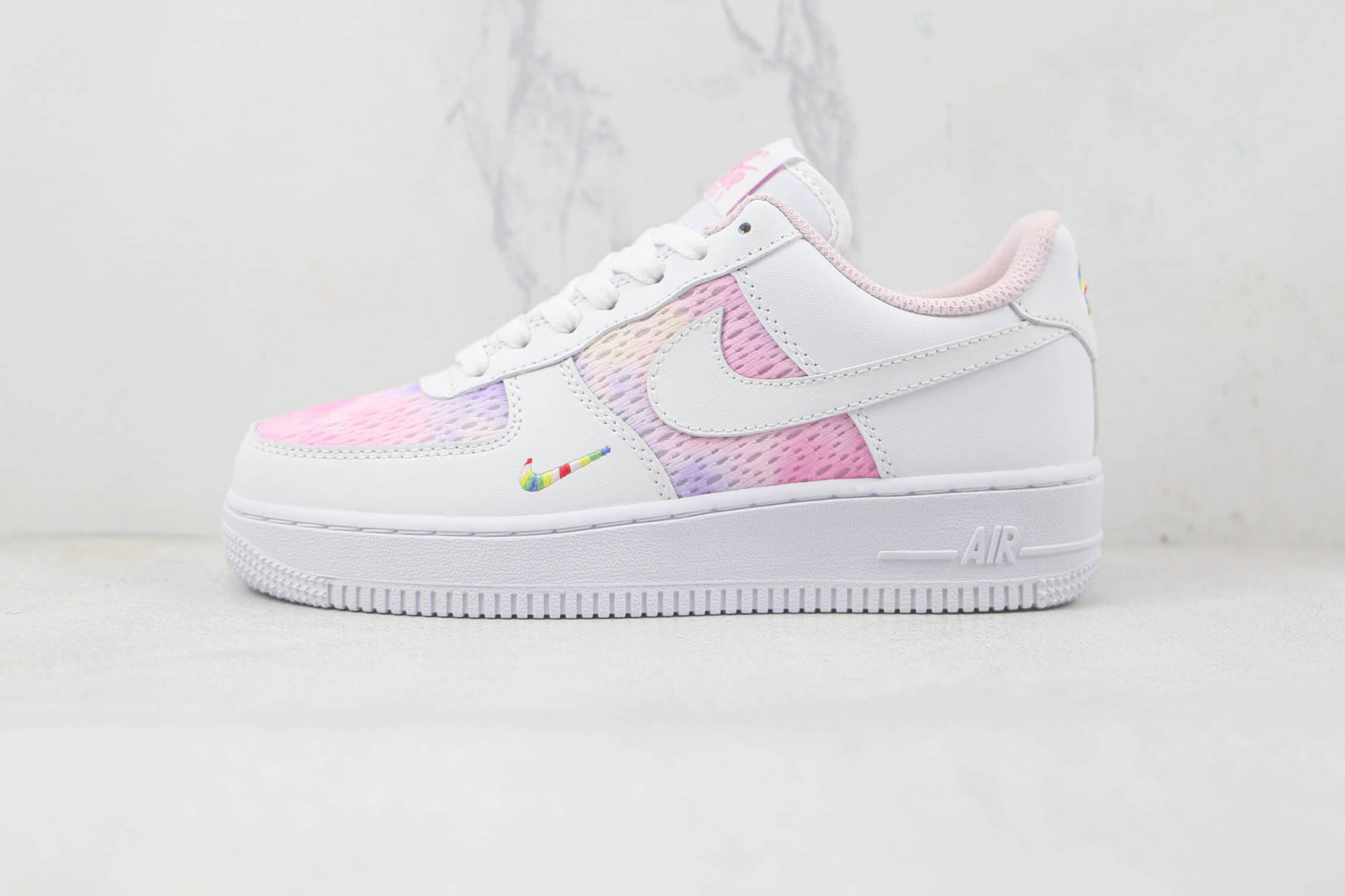 Nike Air Force 1 07 Low White Purple Pink Multi-Color CH3512-001 - Stylish and Versatile Sneakers