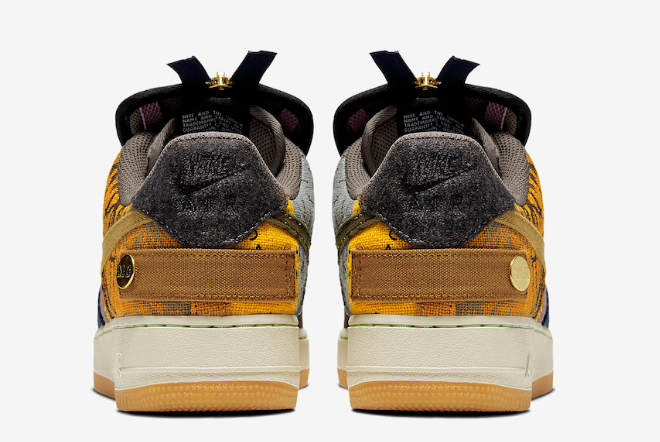 Travis Scott x Nike Air Force 1 Low Multi-Color CN2405-900 - Exclusive Collaboration with Bold Colorway