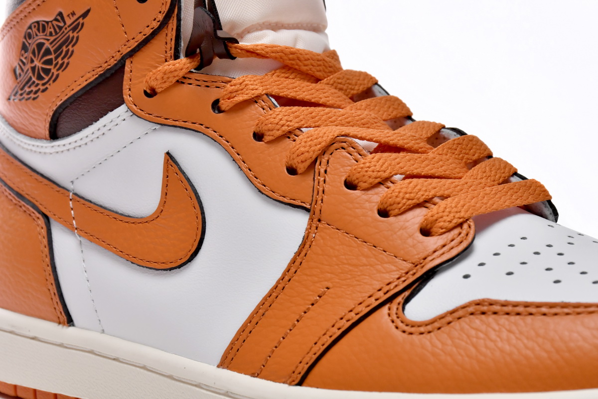 Air Jordan 1 High OG 'Starfish' DO9369-101: Iconic Style with Vibrant Orange Flair
