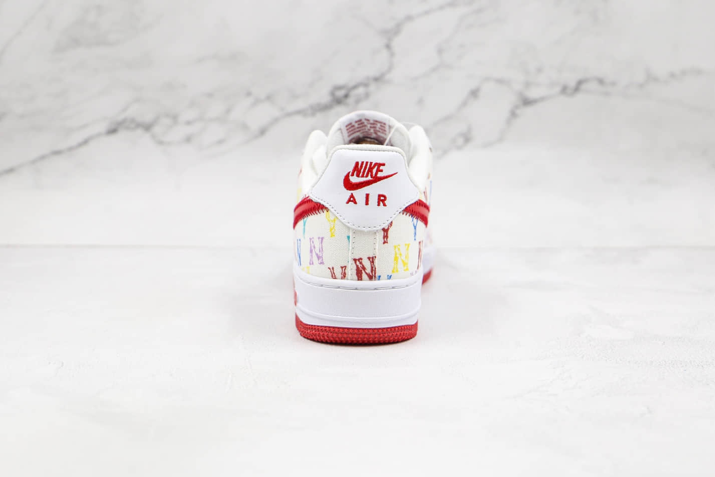 Nike Air Force 1 07 Low MLB White Red Multi-Color 315122-443 - Premium Sneakers for Baseball Enthusiasts!
