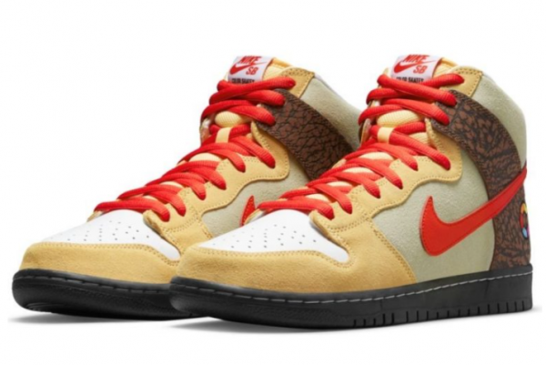 Color Skates x Nike SB Dunk High 'Kebab and Destroy' - Exclusive Collaboration