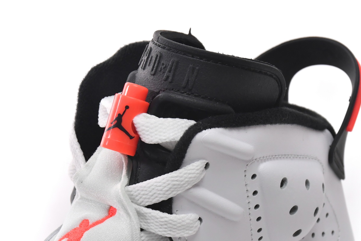 Air Jordan 6 Retro 'White Infrared' 2014 384664-123 - Authentic White Sneakers | Limited Edition