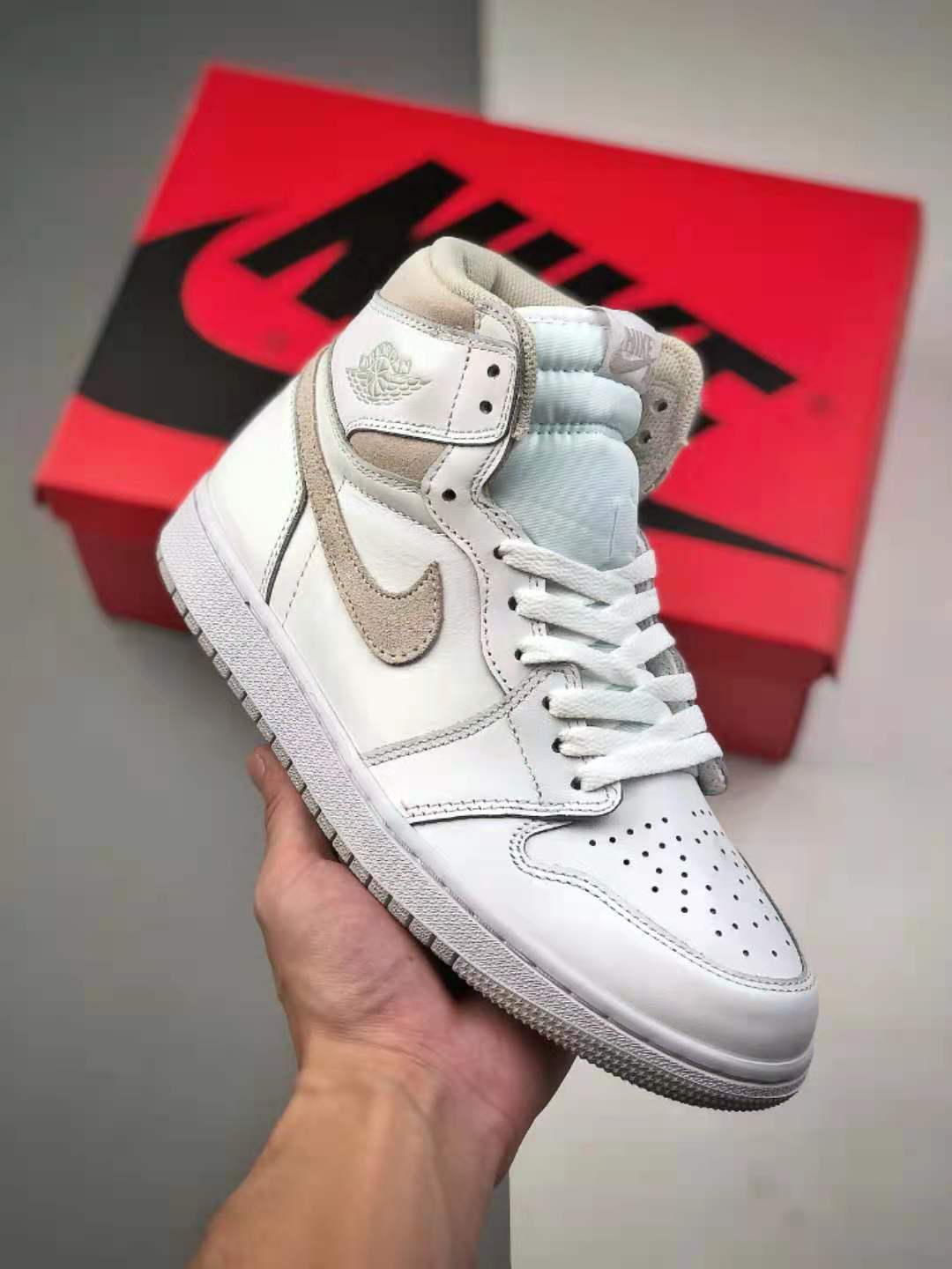 Air Jordan 1 Retro OG 'Neutral Grey' BQ4422-100 - Classic Style & Quality