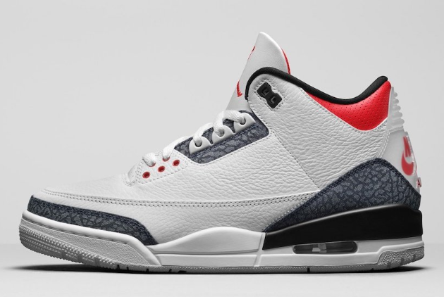 Air Jordan 3 SE Denim 'Fire Red' CZ6431-100 - Stylish and Iconic Sneaker
