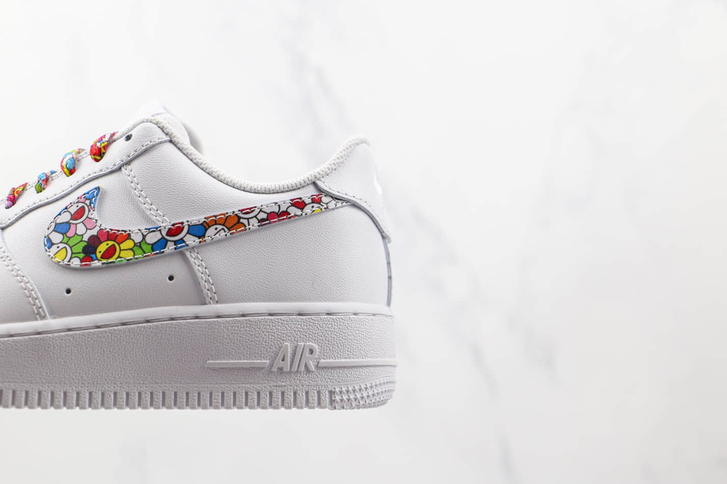 Takashi Murakami x Nike Air Force 1 Low White Multi Color CW2288-119 - Vibrant Collaboration for Sneaker Enthusiasts