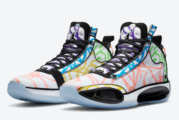 Zion Williamson Air Jordan 34 Coloring Book PE - DA1897-100