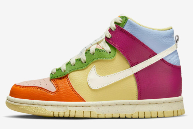 Nike Dunk High GS 'Multi-Color' DZ5638-500 - Stylish and vibrant sneaker for young sneakerheads. Shop Now!