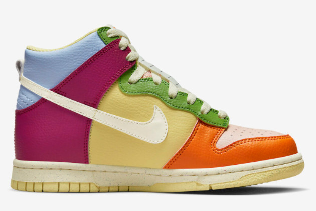 Nike Dunk High GS 'Multi-Color' DZ5638-500 - Stylish and vibrant sneaker for young sneakerheads. Shop Now!