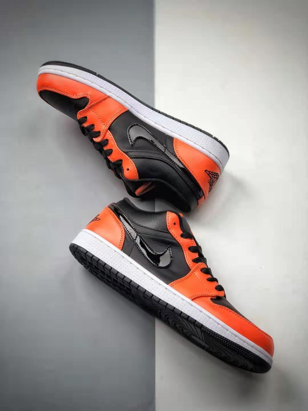 Air Jordan 1 Low SE 'Black Turf Orange' CK3022-008: Bold Style Statement for Sneaker Enthusiasts