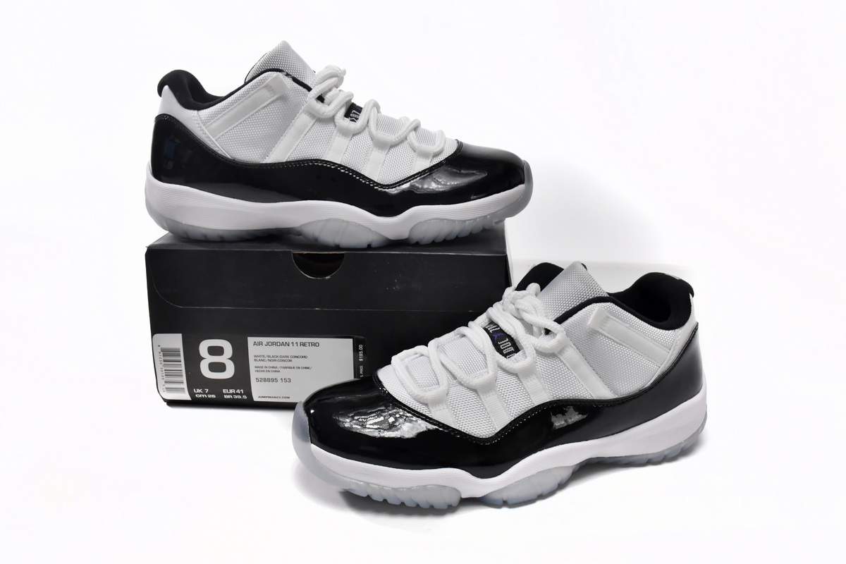 Air Jordan 11 Retro Low Concord 528895-153 - Classic Style and Supreme Comfort