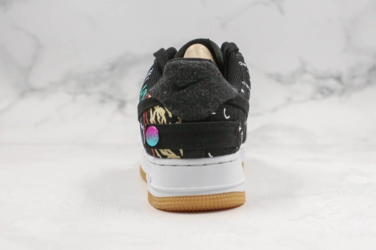 Travis Scott x Nike Air Force 1 Astroworld Black Multi CN2405 001 - Limited Edition Stylish Sneakers