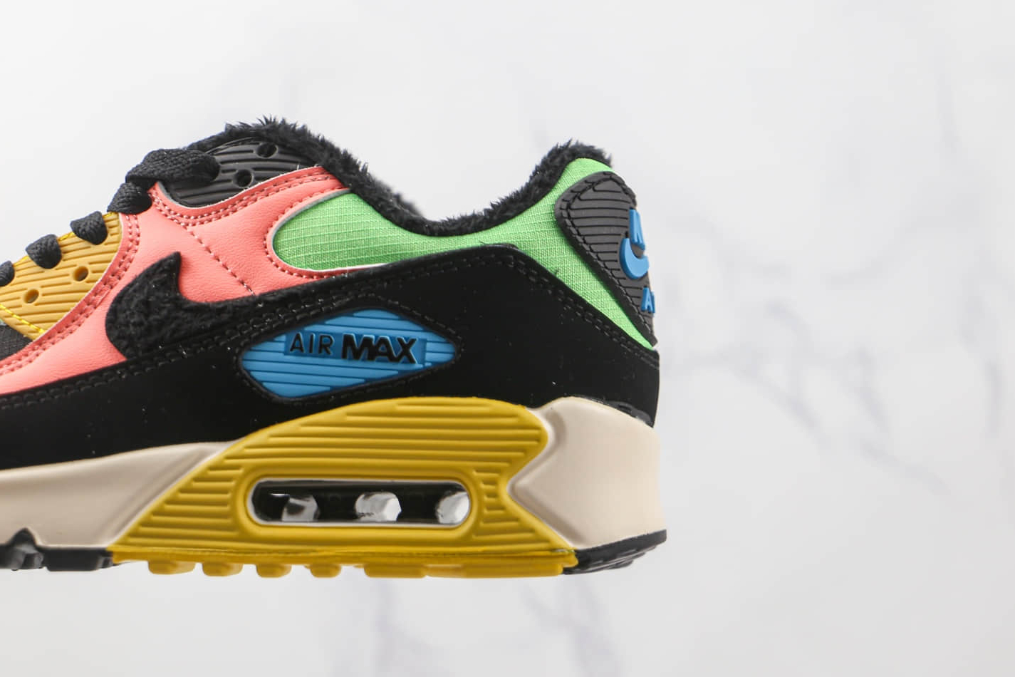 Nike Air Max 90 'Fur Multi-Color' CT1891-600 - Stylish and Colorful Sneakers for Unmatched Comfort and Trendy Look