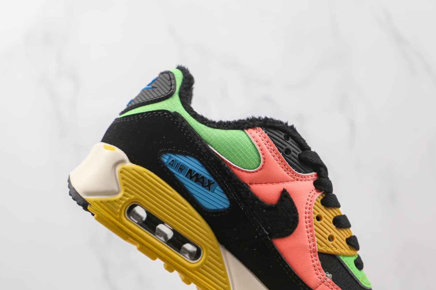 Nike Air Max 90 'Fur Multi-Color' CT1891-600 - Stylish and Colorful Sneakers for Unmatched Comfort and Trendy Look