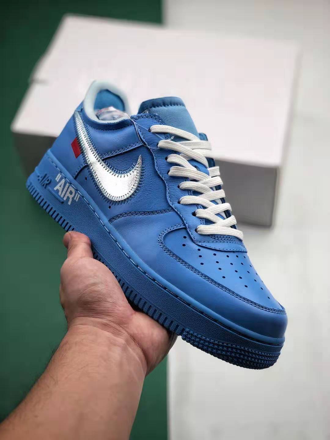 Nike Air Force 1 Low Off-White MCA University Blue CI1173-400 - Premium Sneaker Release