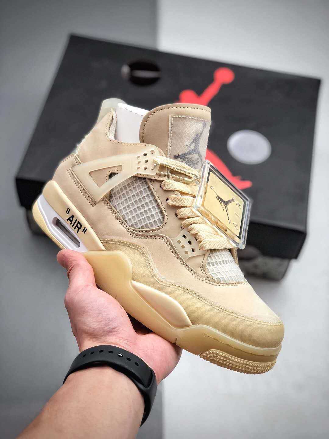 Off-White x Air Jordan 4 SP Sail CV9388-100: Exclusive Collaboration