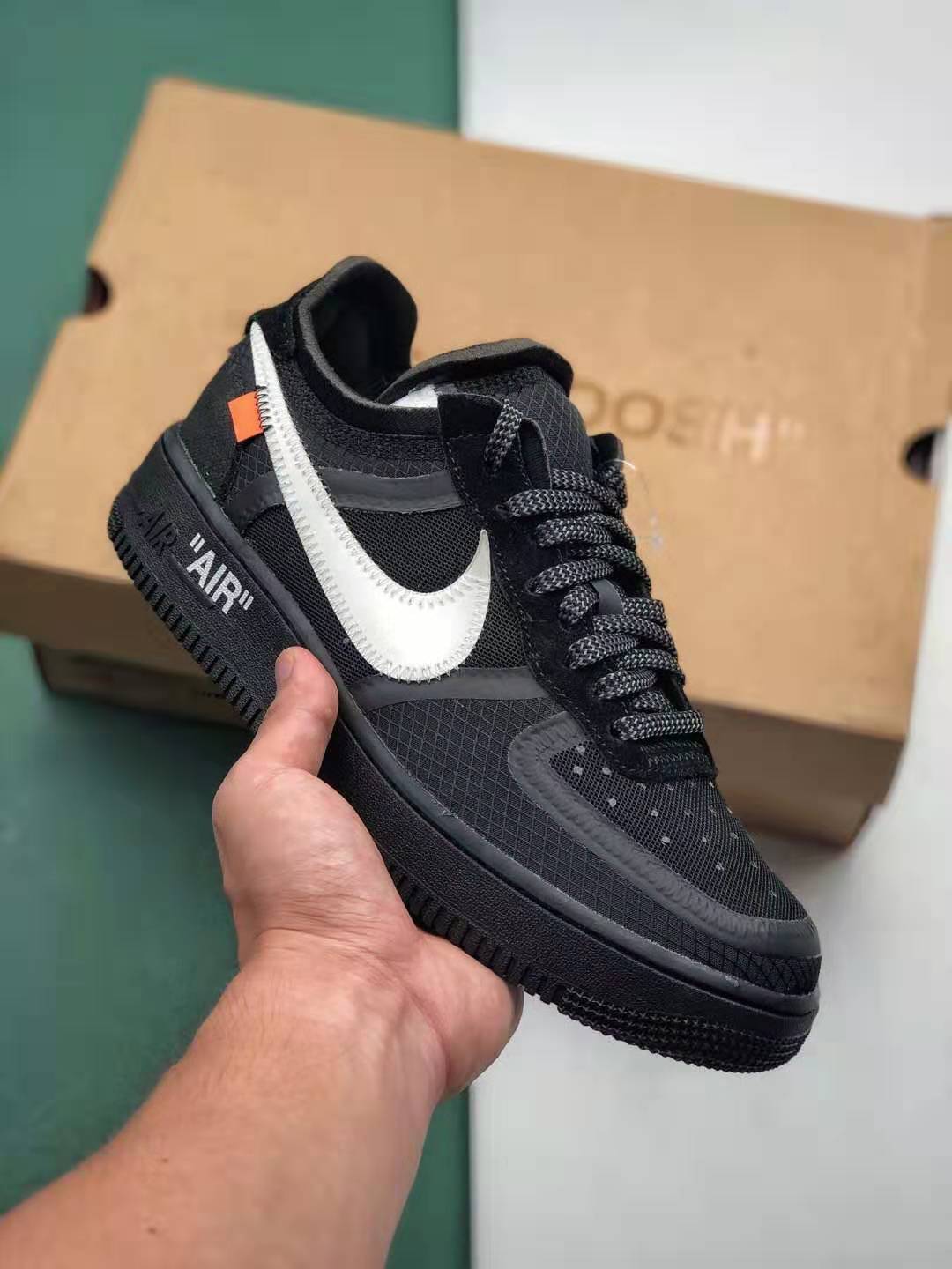 Nike Air Force 1 Low Off-White Black White AO4606-001 | Premium Sneaker Collection