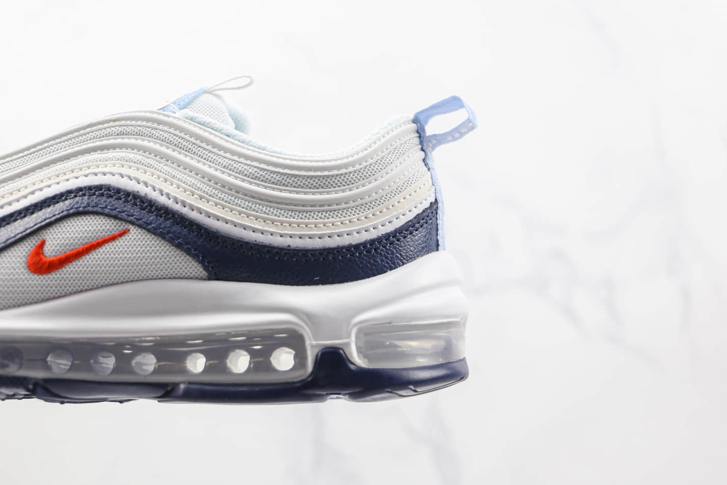 Nike Air Max 97 White Midnight Navy DM2824-100 - Stylish and Comfortable Sneakers