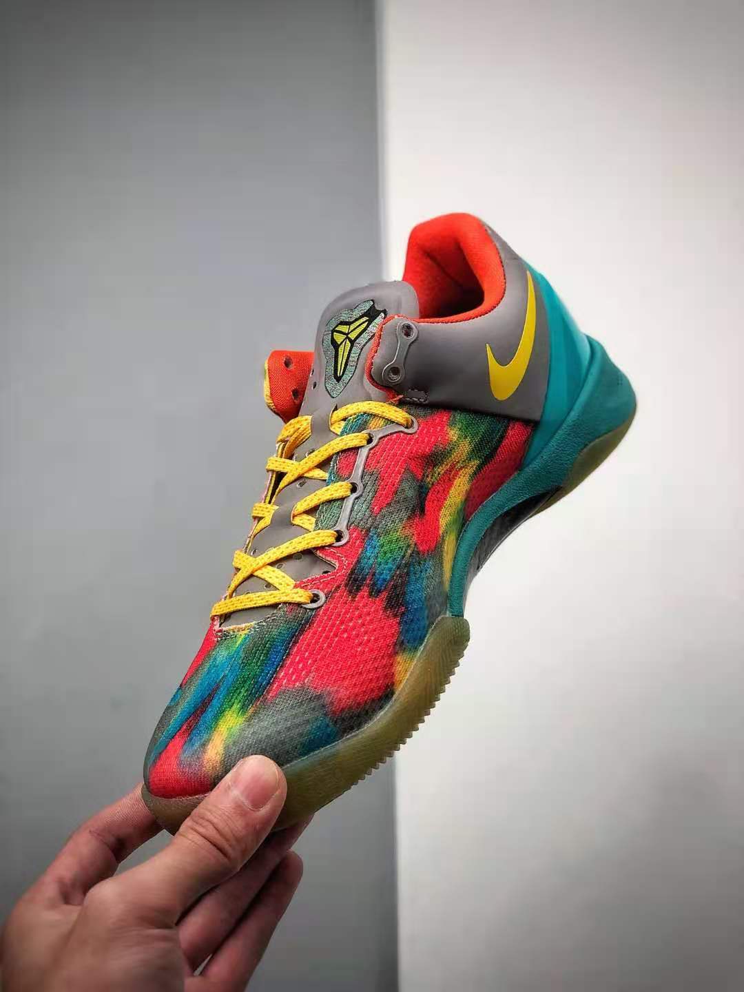 Nike Zoom Kobe 8 System GC Venice Beach Orange Blue Multi-Color 555286-002