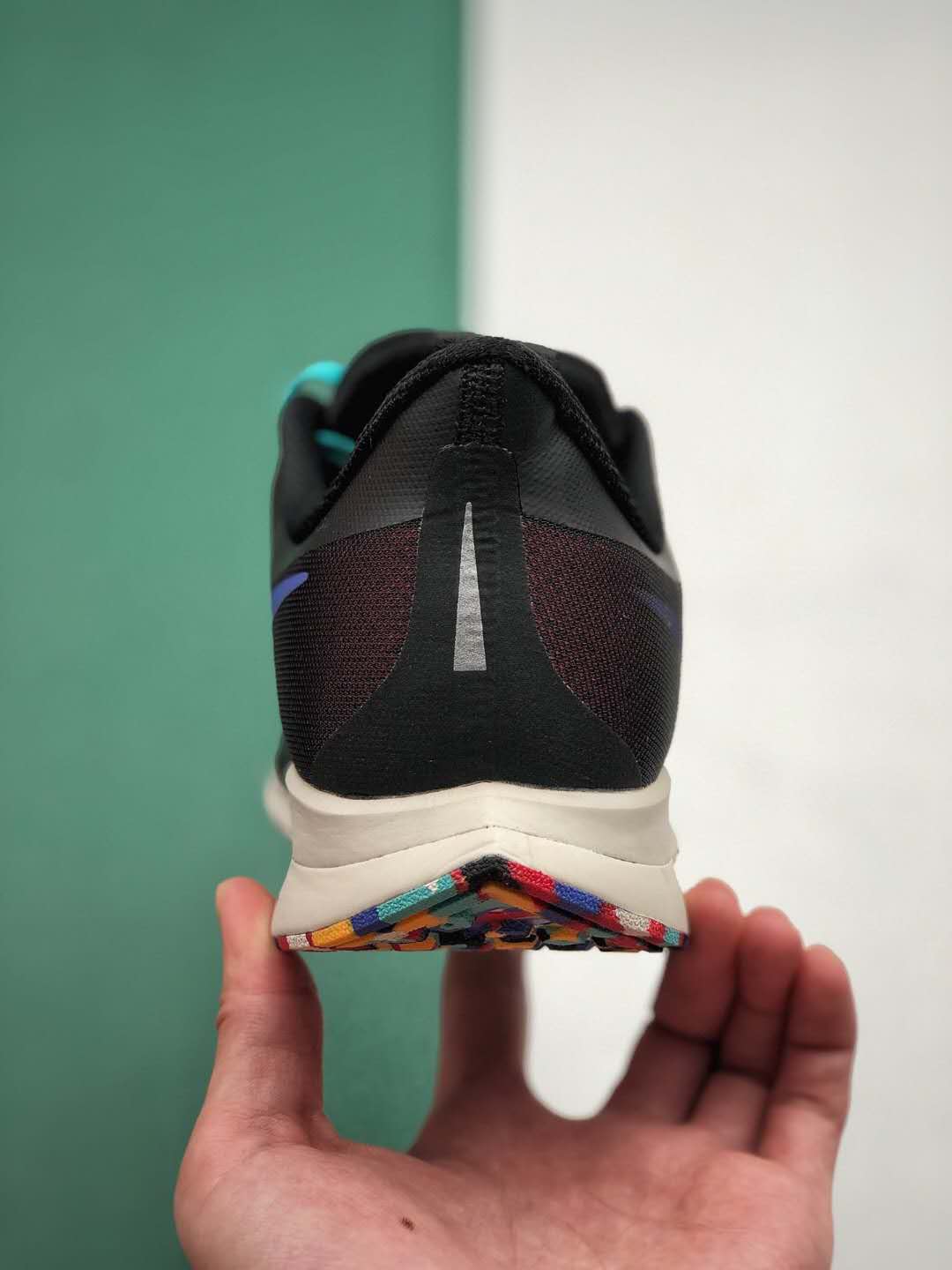 Nike Zoom Pegasus 35 Turbo Multicolor Black Purple Green - AJ4115 004
