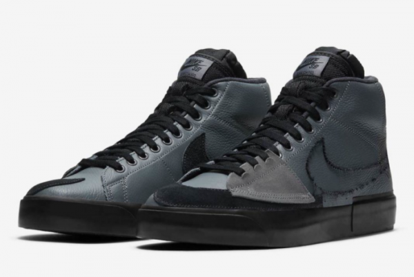 Nike SB Blazer Mid Edge Black Grey DA2189-001 - Stylish Skateboarding Sneakers at Affordable Prices