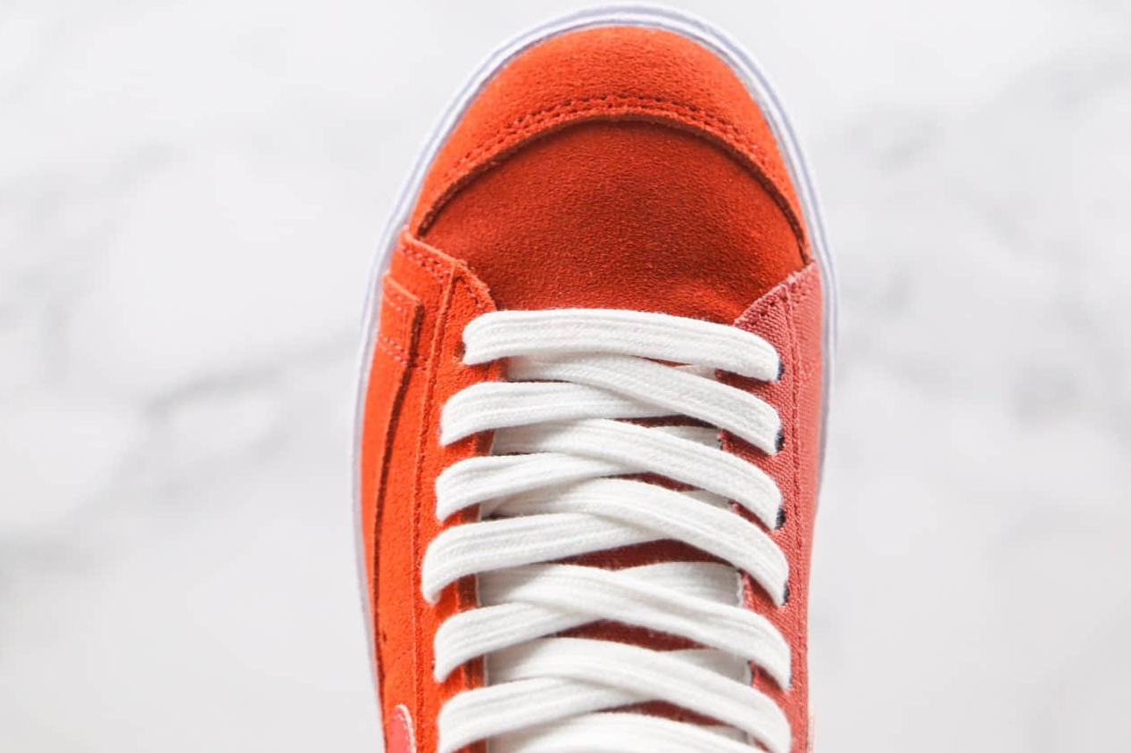Nike Blazer '77 Vintage Mid 'Firewood Orange' CZ4609-800 - Stylish Retro Sneakers for Men | Limited Edition Release