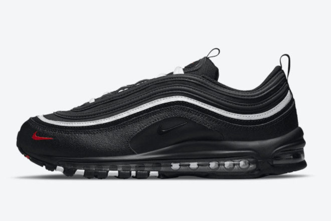 Nike Air Max 97 Black/Wolf Grey-Picante Red FD0655-001 - Shop the Latest Nike Air Max 97 Styles