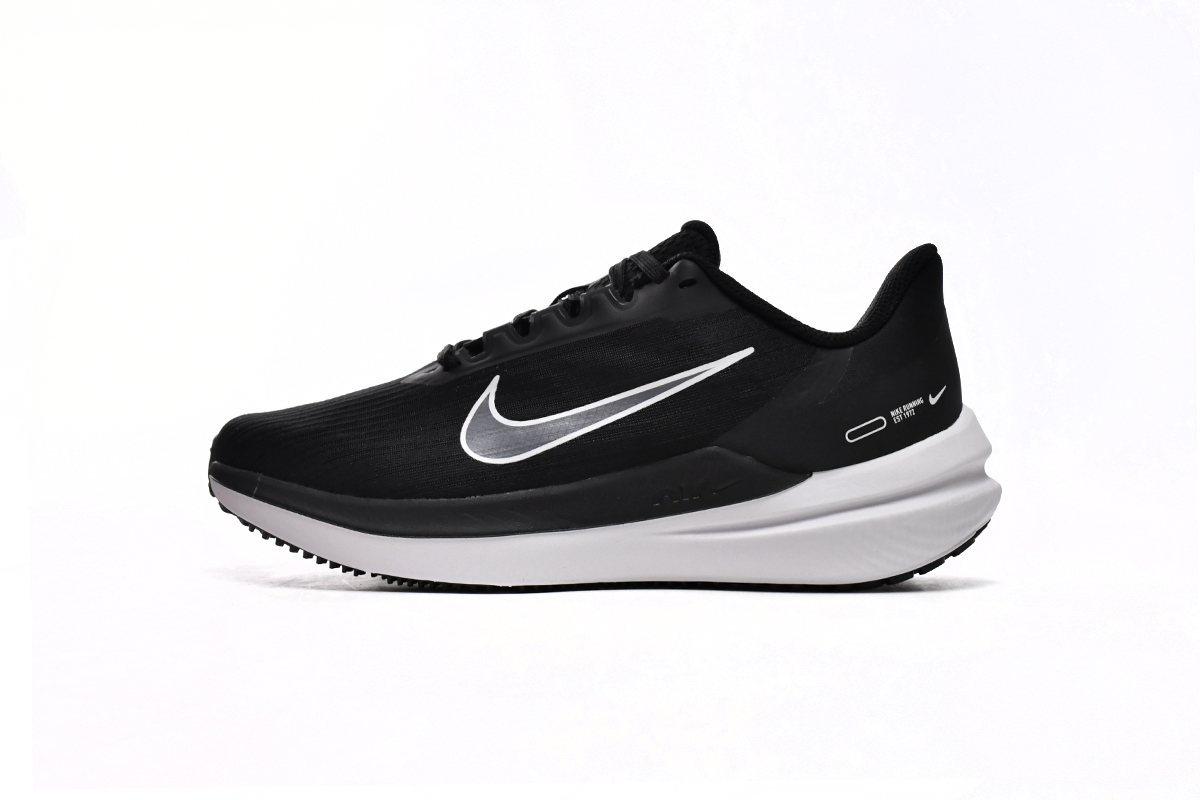 Nike Air Winflo 9 'Black Coconut Milk' DX6040-071: Lightweight and Cushioned Running Shoes