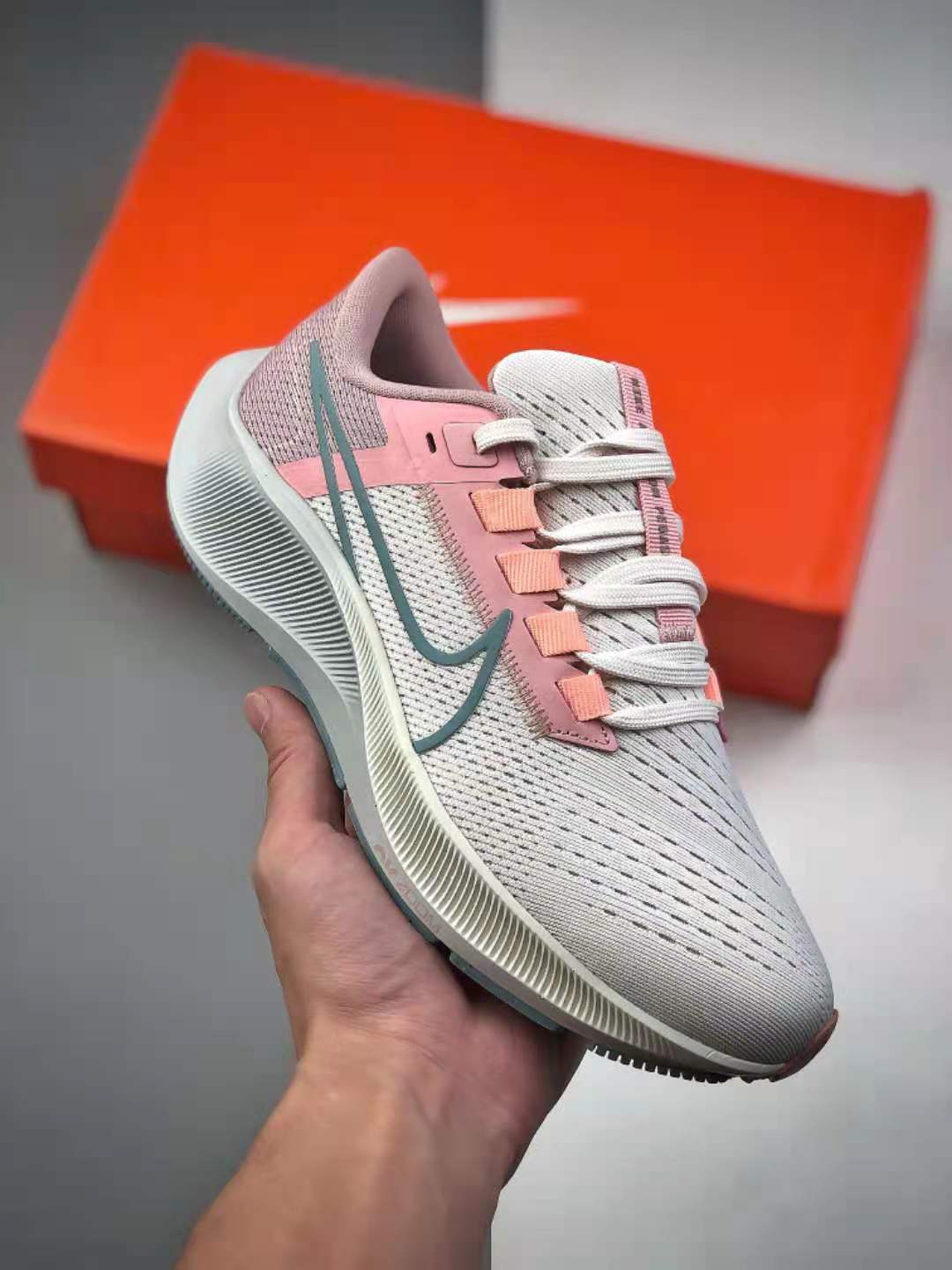 Nike Air Zoom Pegasus 38 White Print Action Green Hyper Royal DM3274-100 | Shop Now