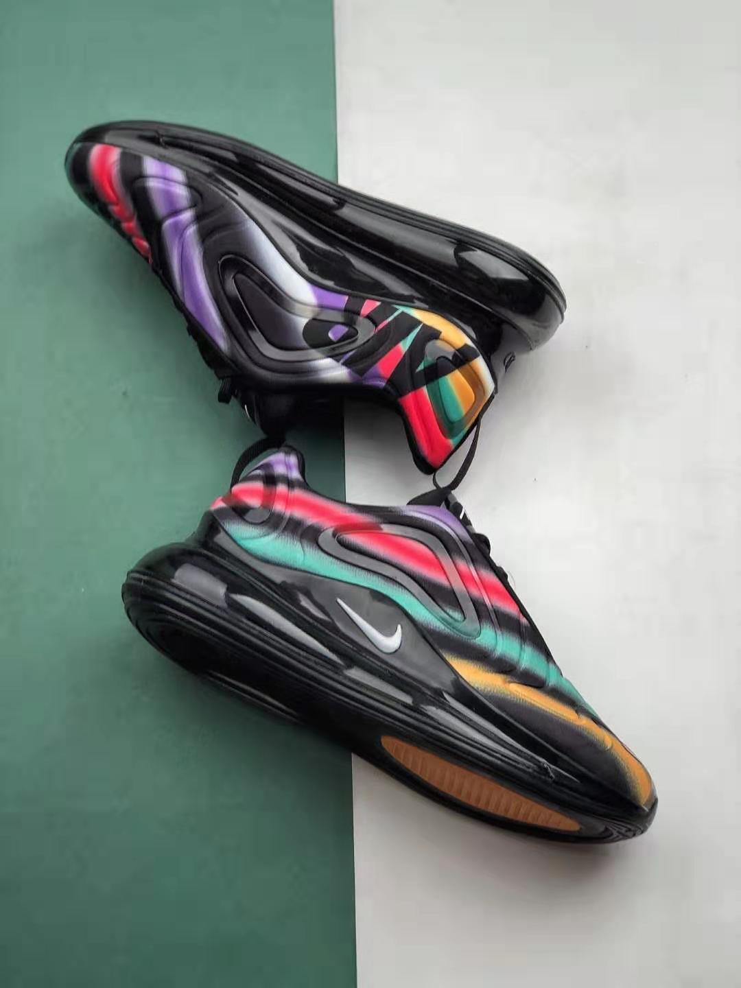 Nike Air Max 720 'Color Streaks' AO2924-023 - Trendy and Stylish Athletic Sneakers