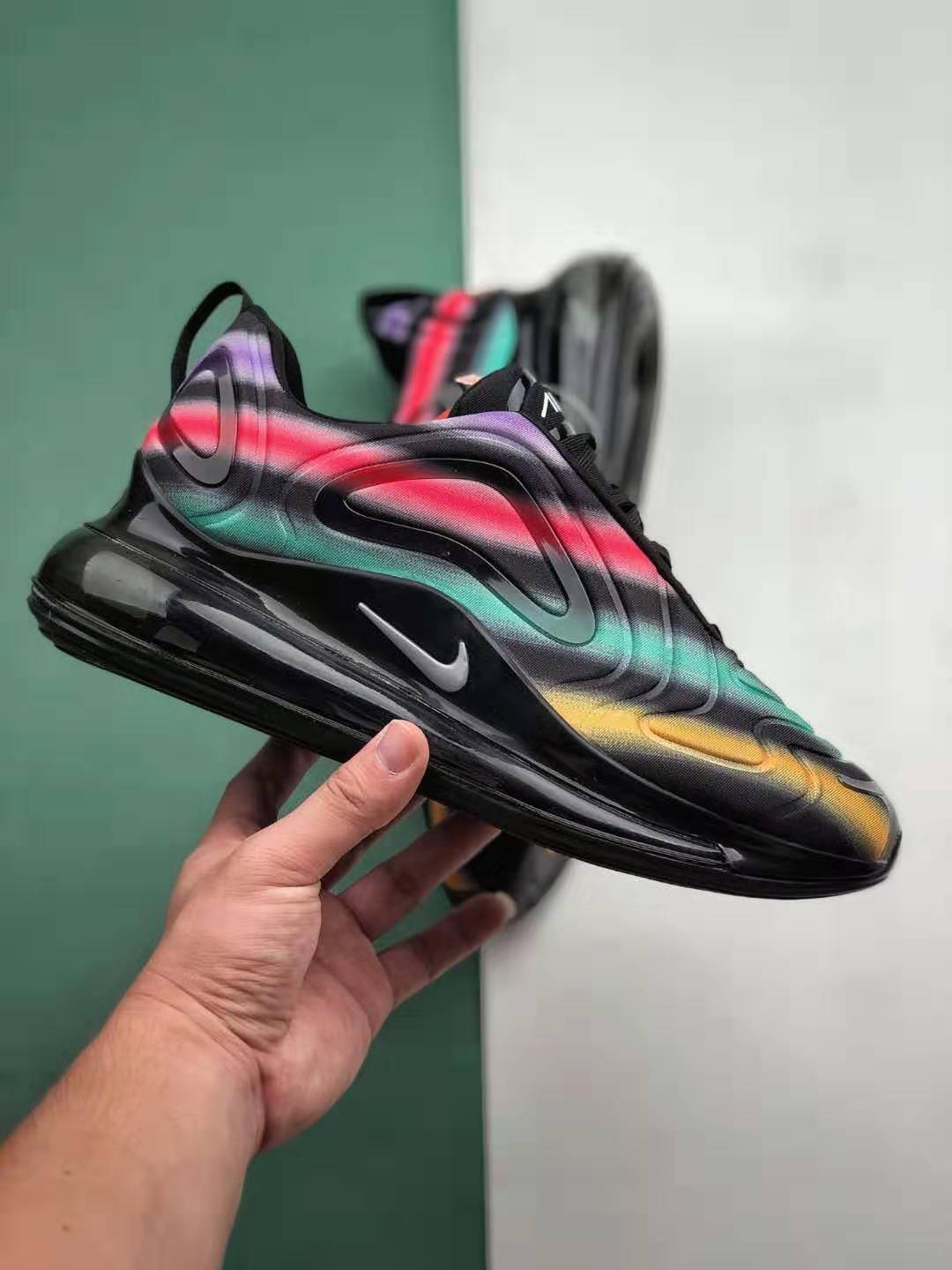 Nike Air Max 720 'Color Streaks' AO2924-023 - Trendy and Stylish Athletic Sneakers