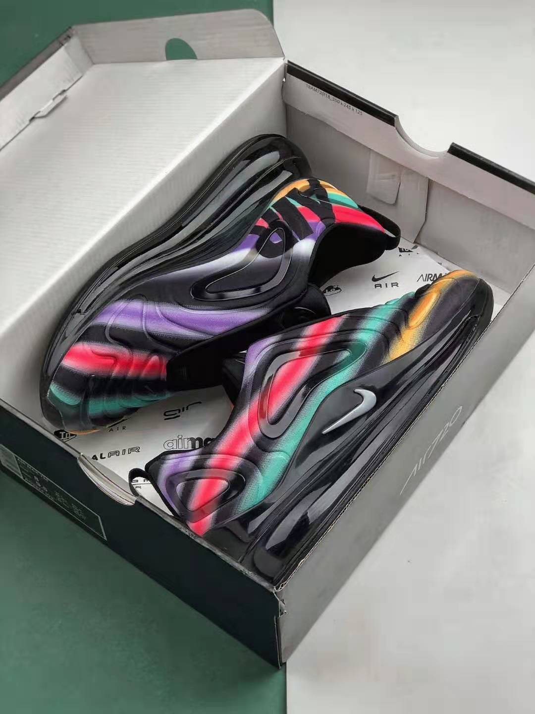 Nike Air Max 720 'Color Streaks' AO2924-023 - Trendy and Stylish Athletic Sneakers