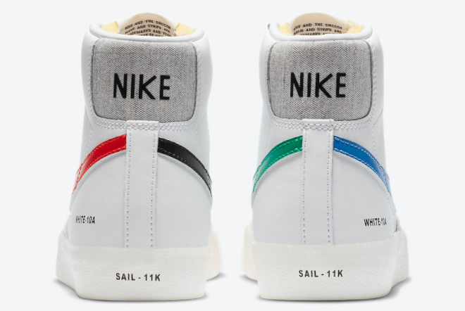 Nike Blazer Mid '77 'Color Code White' - Get the Classic and Sleek Look for Your Feet