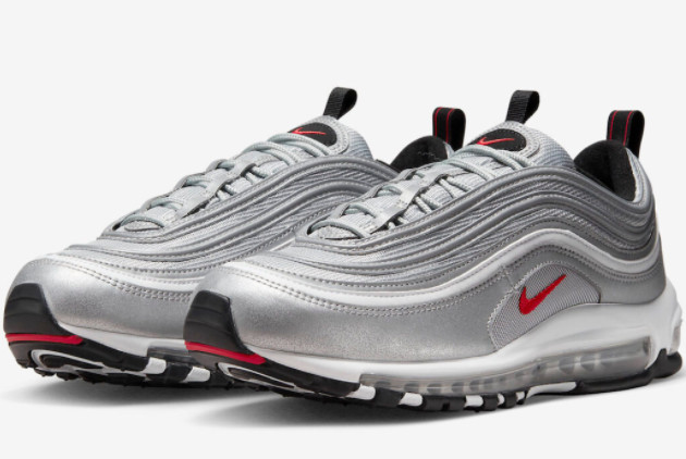 Nike Air Max 97 OG 'Silver Bullet' DM0028-002 - Iconic Design and Unparalleled Style Available Online