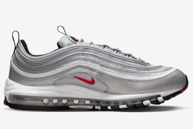 Nike Air Max 97 OG 'Silver Bullet' DM0028-002 - Iconic Design and Unparalleled Style Available Online