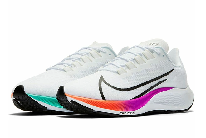 Nike Air Zoom Pegasus 37 White Multi-Color BQ9647-103 - Premium Running Shoes