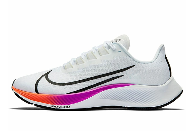 Nike Air Zoom Pegasus 37 White Multi-Color BQ9647-103 - Premium Running Shoes